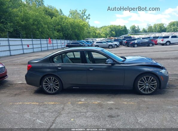 WBA8B3G5XGNT91992 2016 BMW 3 SERIES Gray Вид задньої частини салону