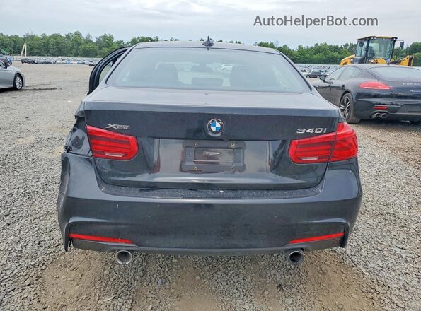 WBA8B7C52JA585444 2018 BMW 3 SERIES Black Widok z tyłu