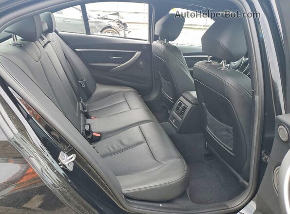 WBA8B7C52JA585444 2018 BMW 3 SERIES Black Widok tylnych siedzeń