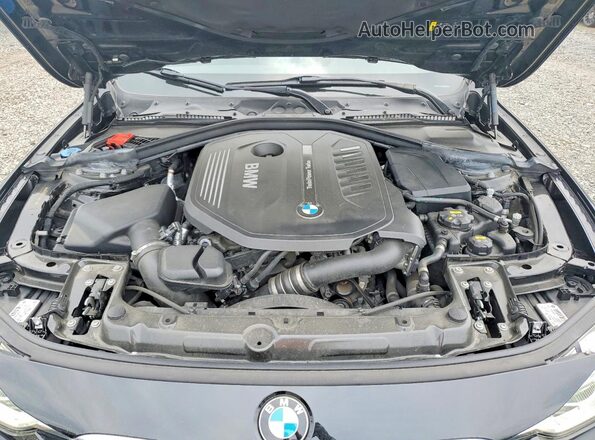 WBA8B7C52JA585444 2018 BMW 3 SERIES Black Widok wnętrza z tyłu