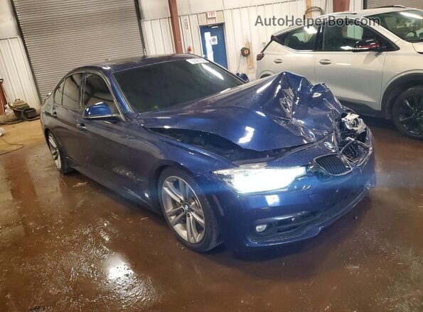 WBA8B7C57GK702549 2016 BMW 7 SERIES Blue Przód prawy