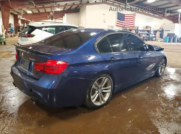 WBA8B7C57GK702549 2016 BMW 7 SERIES Blue Tył prawy