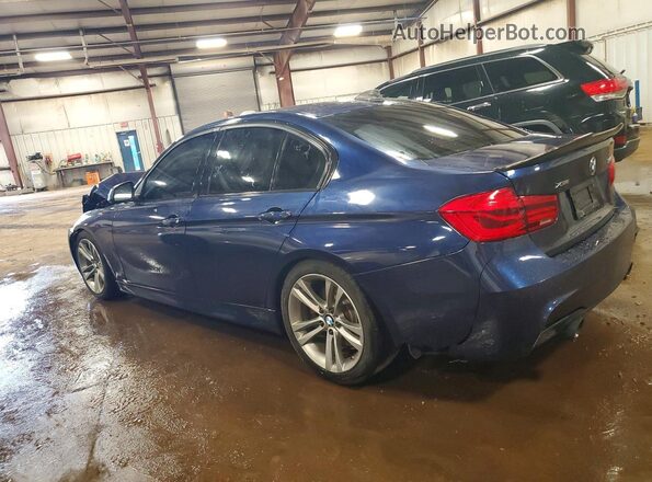 WBA8B7C57GK702549 2016 BMW 7 SERIES Blue Tył lewy