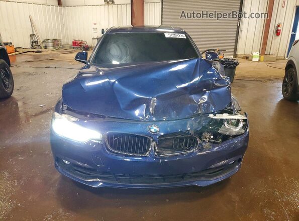 WBA8B7C57GK702549 2016 BMW 7 SERIES Blue Widok z przodu