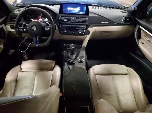 WBA8B7C57GK702549 2016 BMW 7 SERIES Blue Widok deski rozdzielczej