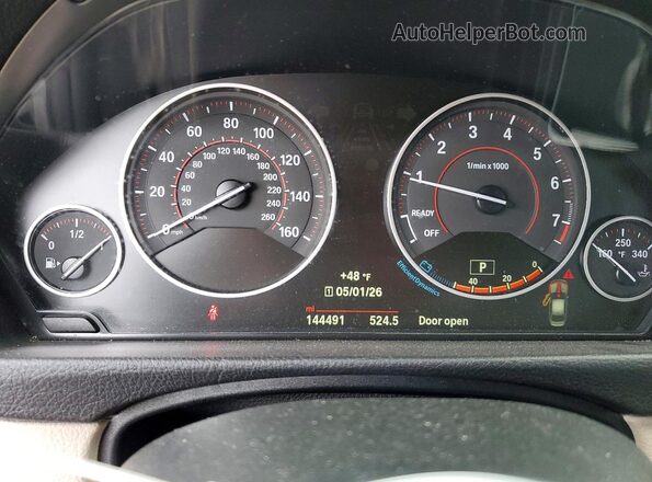 WBA8B7C57GK702549 2016 BMW 7 SERIES Blue Widok zestawu wskaźników
