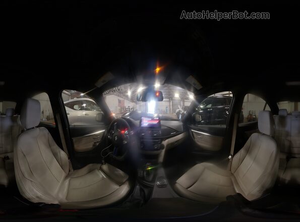 WBA8B7C57GK702549 2016 BMW 7 SERIES Blue Widok naklejki z numerem VIN