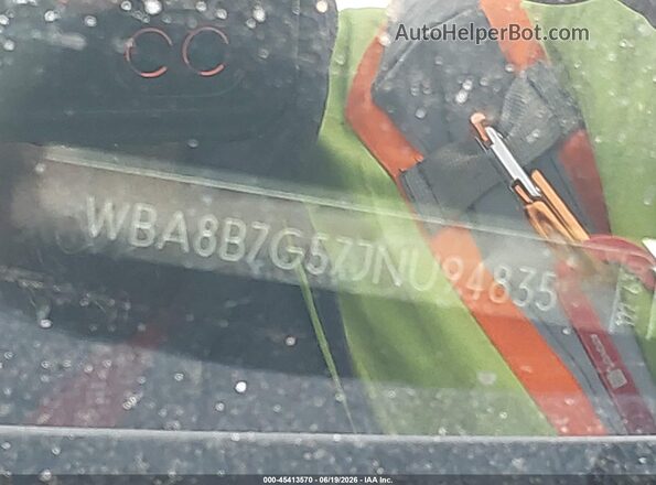 WBA8B7G57JNU94835 2018 BMW 3 SERIES Silver 
