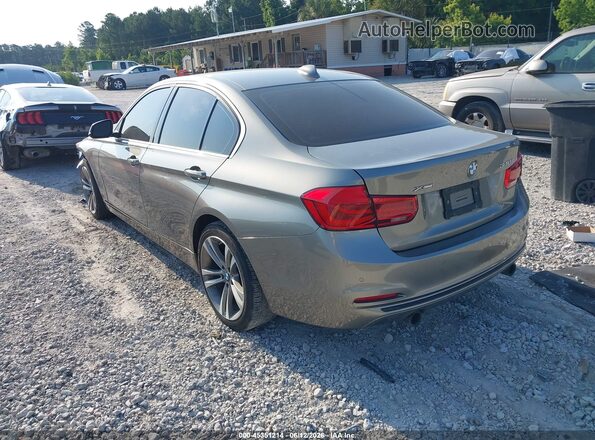 WBA8B7G59GNT70610 2016 BMW 3 SERIES Gray Rear left