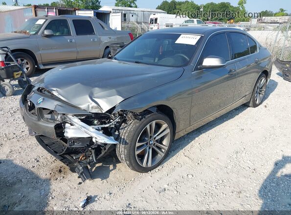 WBA8B7G59GNT70610 2016 BMW 3 SERIES Gray Front left