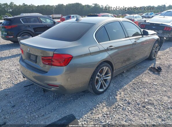 WBA8B7G59GNT70610 2016 BMW 3 SERIES Gray Rear right