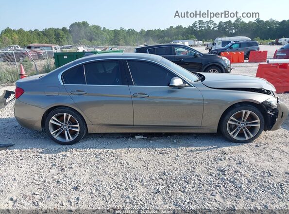 WBA8B7G59GNT70610 2016 BMW 3 SERIES Gray Rear interior view