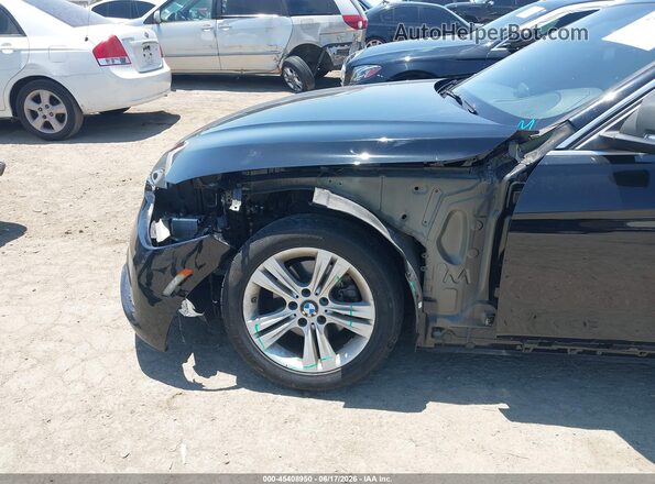WBA8B9C51JK676792 2018 BMW 3 SERIES Black წინა ხედი