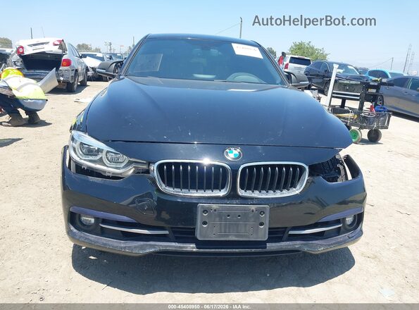WBA8B9C51JK676792 2018 BMW 3 SERIES Black უკანა სალონის ხედი