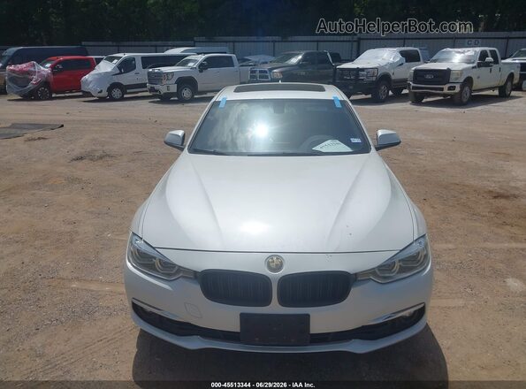 WBA8B9C52JEE81382 2018 BMW 3 SERIES White Սարքավորումների վահանակի տեսք