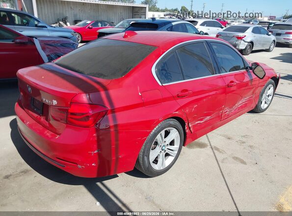 WBA8B9C54JK676933 2018 BMW 3 SERIES Red Tył prawy