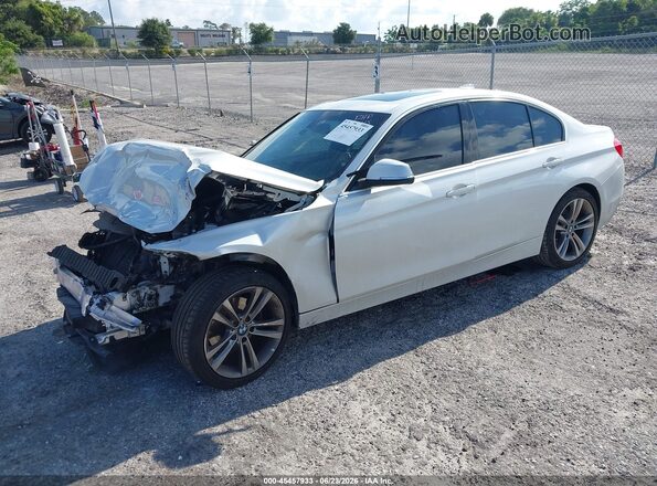 WBA8B9C56JEE81806 2018 BMW 3 SERIES White Front left