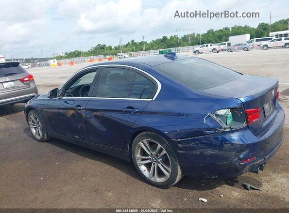 WBA8B9C57JEE81720 2018 BMW 3 SERIES Blue 360 interior view