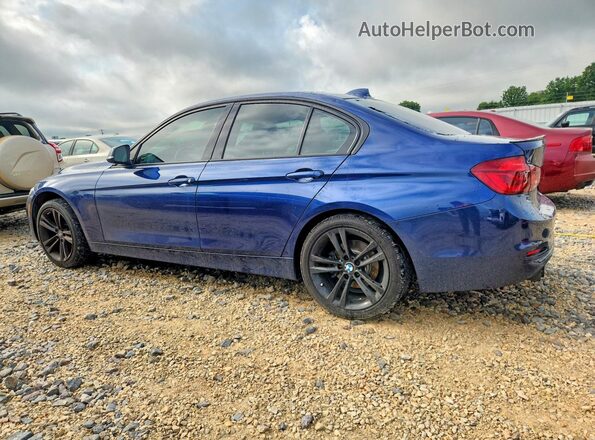 WBA8B9C5XJK676807 2018 BMW 3 SERIES Blue უკანა მარცხენა