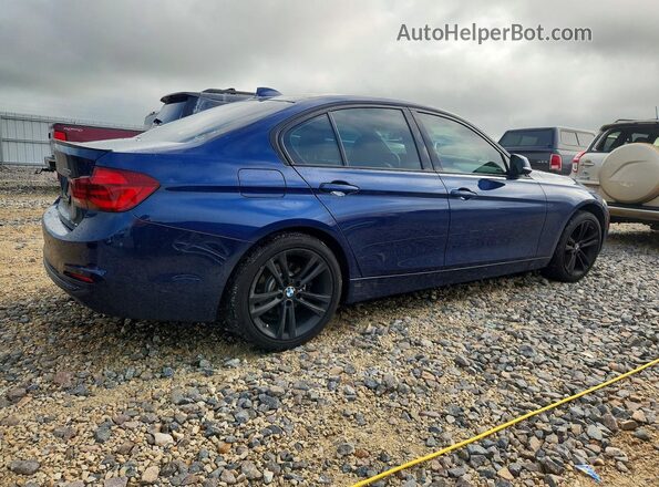 WBA8B9C5XJK676807 2018 BMW 3 SERIES Blue უკანა მარჯვენა