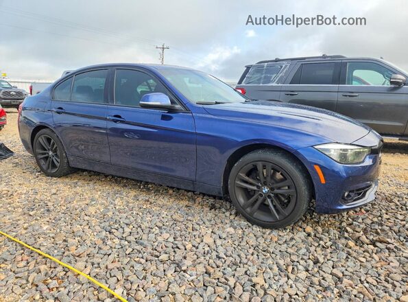 WBA8B9C5XJK676807 2018 BMW 3 SERIES Blue წინა მარჯვენა