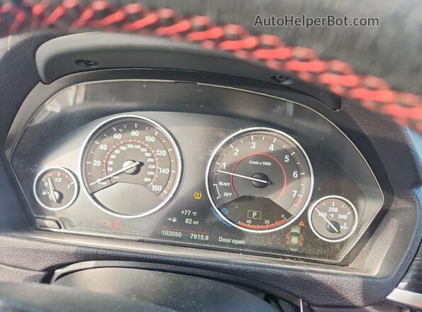 WBA8B9G31HNU51936 2017 BMW OTHER Белый Вид щитка приборов