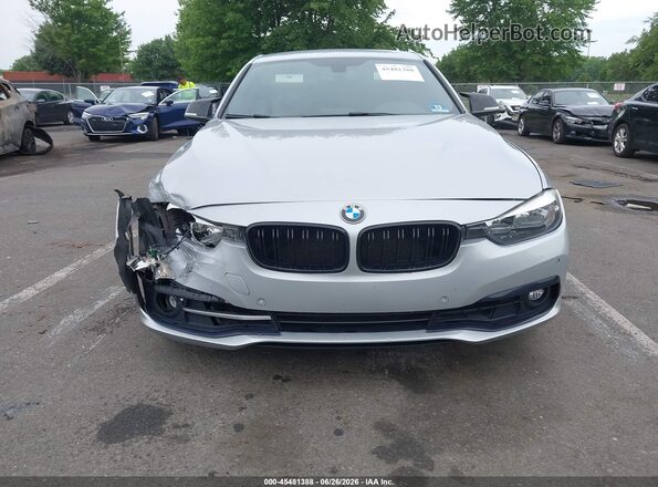 WBA8B9G32HNU56918 2017 BMW 3 SERIES Silver Вид щитка приладів