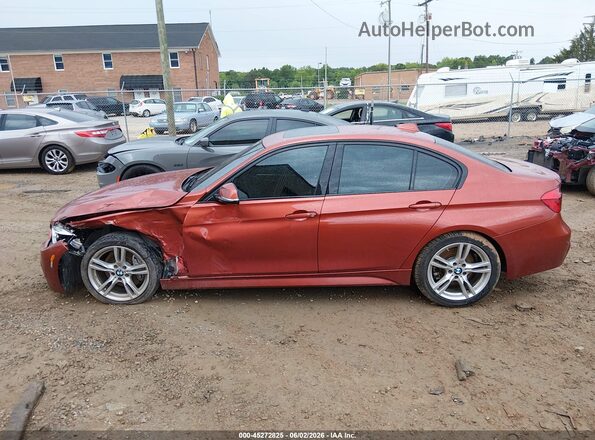WBA8B9G50JNU98351 2018 BMW 3 SERIES Красный Панорамный вид салона 360°