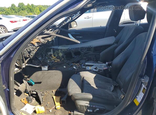 WBA8B9G53HNU49915 2017 BMW OTHER Синий Вид салона спереди