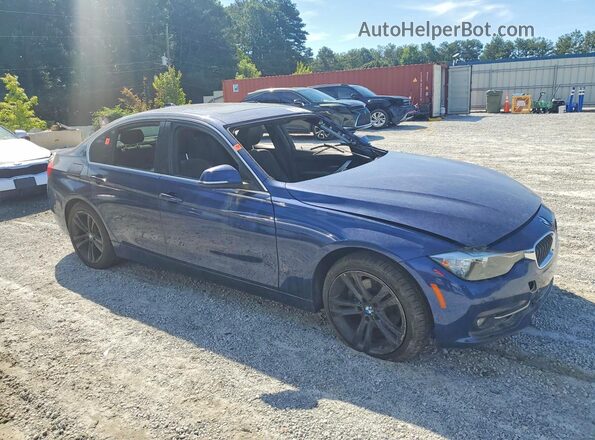WBA8B9G53HNU49915 2017 BMW OTHER Синий Передняя правая четверть