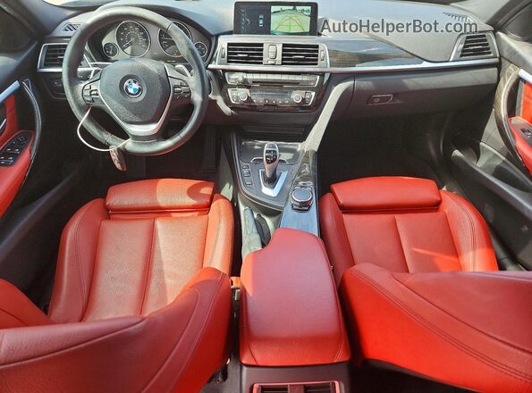 WBA8B9G53HNU50885 2017 BMW 3 SERIES Black Vista del salpicadero