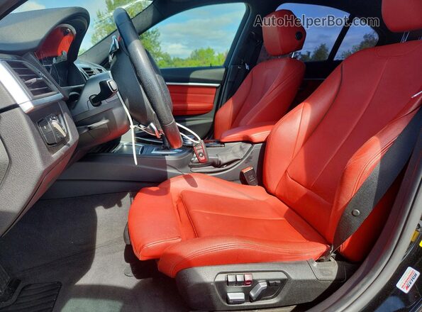 WBA8B9G53HNU50885 2017 BMW 3 SERIES Black Vista interior delantera