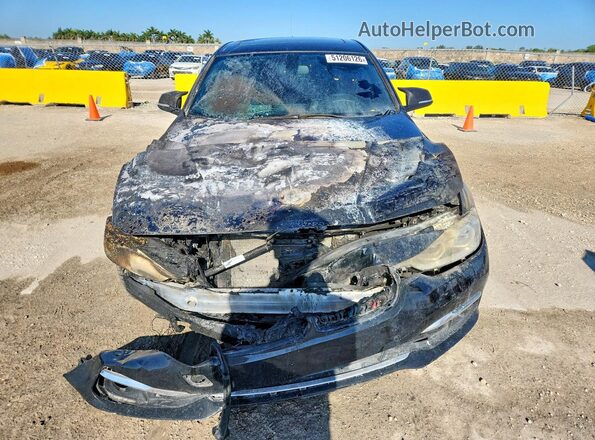 WBA8B9G55HNU50175 2017 BMW 3 SERIES Black Вид спереду