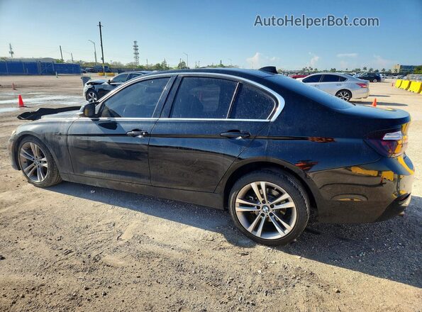 WBA8B9G55HNU50175 2017 BMW 3 SERIES Black Задня ліва чверть
