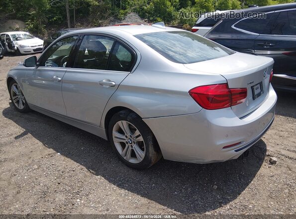 WBA8D9C30HA004506 2017 BMW 3 SERIES Silver Հետևի ձախ