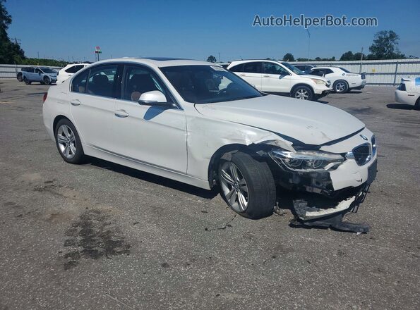WBA8D9C34HA004881 2017 BMW 3 SERIES White Delantero derecho