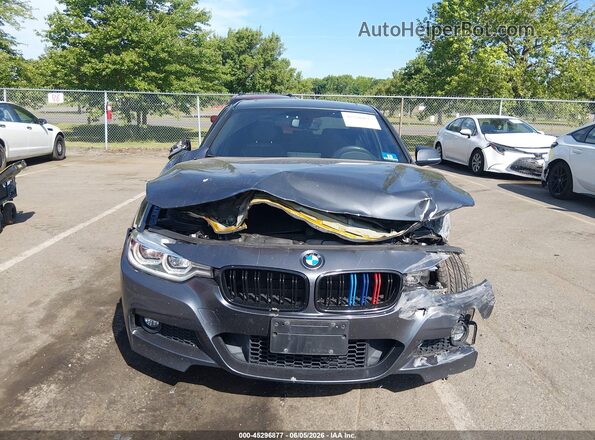 WBA8D9C50JEB34868 2018 BMW 3 SERIES Gray Widok z przodu