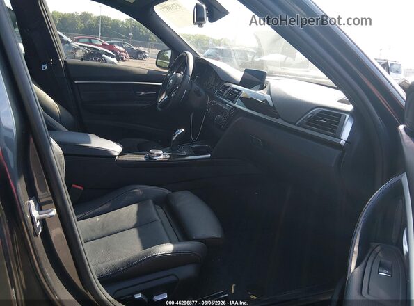 WBA8D9C50JEB34868 2018 BMW 3 SERIES Gray Widok wnętrza z przodu