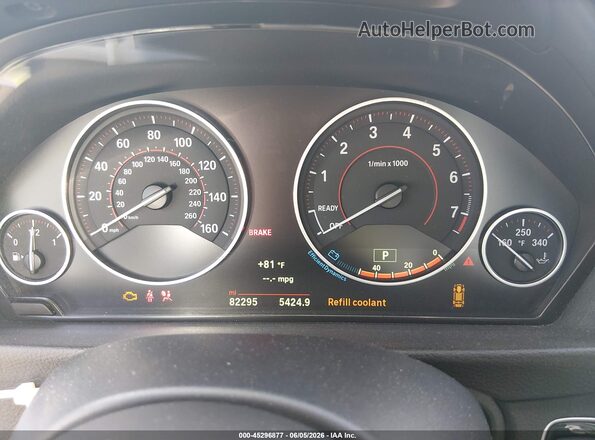 WBA8D9C50JEB34868 2018 BMW 3 SERIES Gray Widok tylnych siedzeń