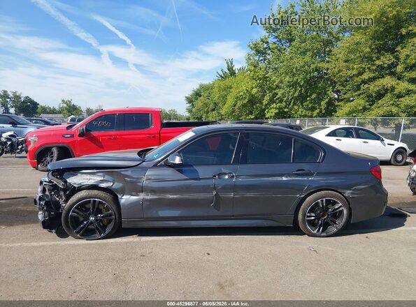 WBA8D9C50JEB34868 2018 BMW 3 SERIES Gray Widok wnętrza 360 stopni