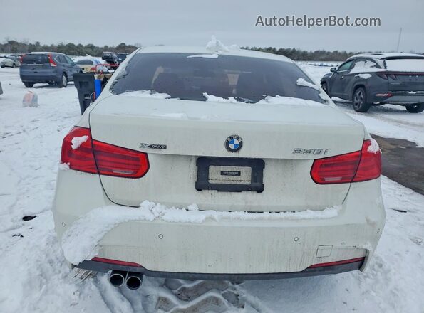 WBA8D9C52JA607884 2018 BMW 3 SERIES White Հետևի տեսք