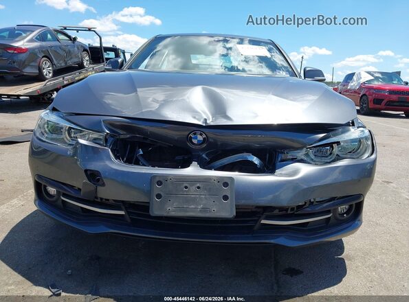 WBA8D9C56JA615423 2018 BMW 3 SERIES Gray წინა ხედი