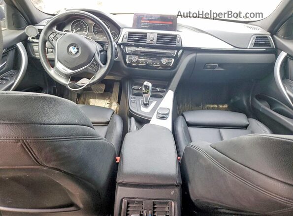 WBA8D9C58JEM31819 2018 BMW 3 SERIES Blue წინა პანელის ხედი