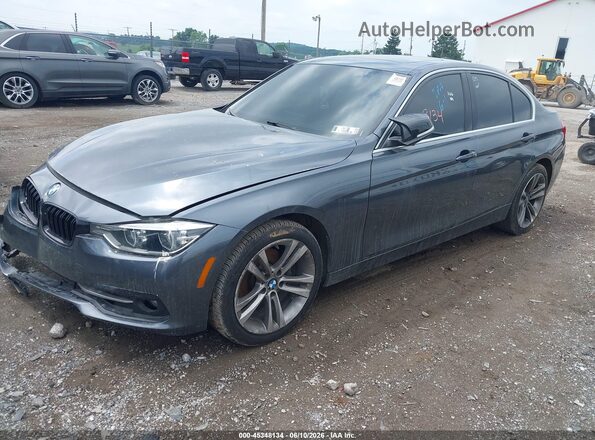 WBA8D9C59JEM32686 2018 BMW 3 SERIES Gray Przód lewy