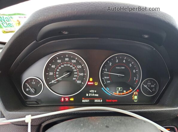 WBA8D9C59JEM33286 2018 BMW OTHER Черный Вид щитка приборов