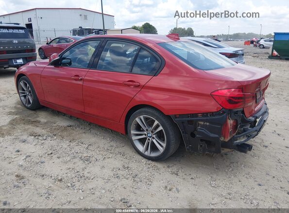 WBA8D9C5XJEM34155 2018 BMW 3 SERIES Красный Задняя левая четверть