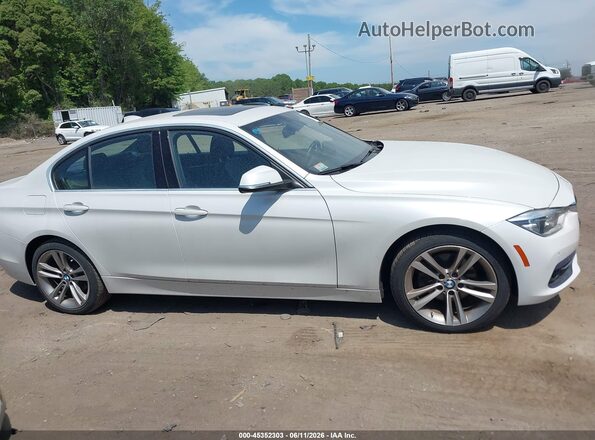 WBA8D9G31HNU61960 2017 BMW 3 SERIES White Vista interior trasera