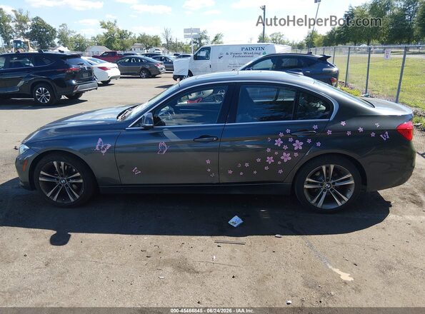 WBA8D9G35HNU65106 2017 BMW 3 SERIES Gray Widok wnętrza 360 stopni