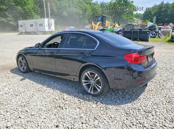 WBA8D9G38HNU65665 2017 BMW 3 SERIES Черный Задняя левая четверть