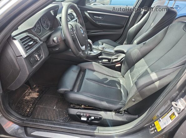 WBA8D9G3XHNU61925 2017 BMW 3 SERIES Black Front interior view